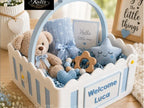 🧺 BabyBasket 3D | Coș Decorativ Personalizat pentru Botez și Bebeluși