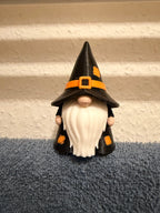 Figurină Decorativă Spiriduș Vrăjitor „HalloweenGnome” 3D