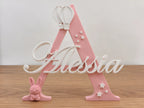 🧸 DreamInitial 3D | Literă Decorativă Personalizată pentru Copii