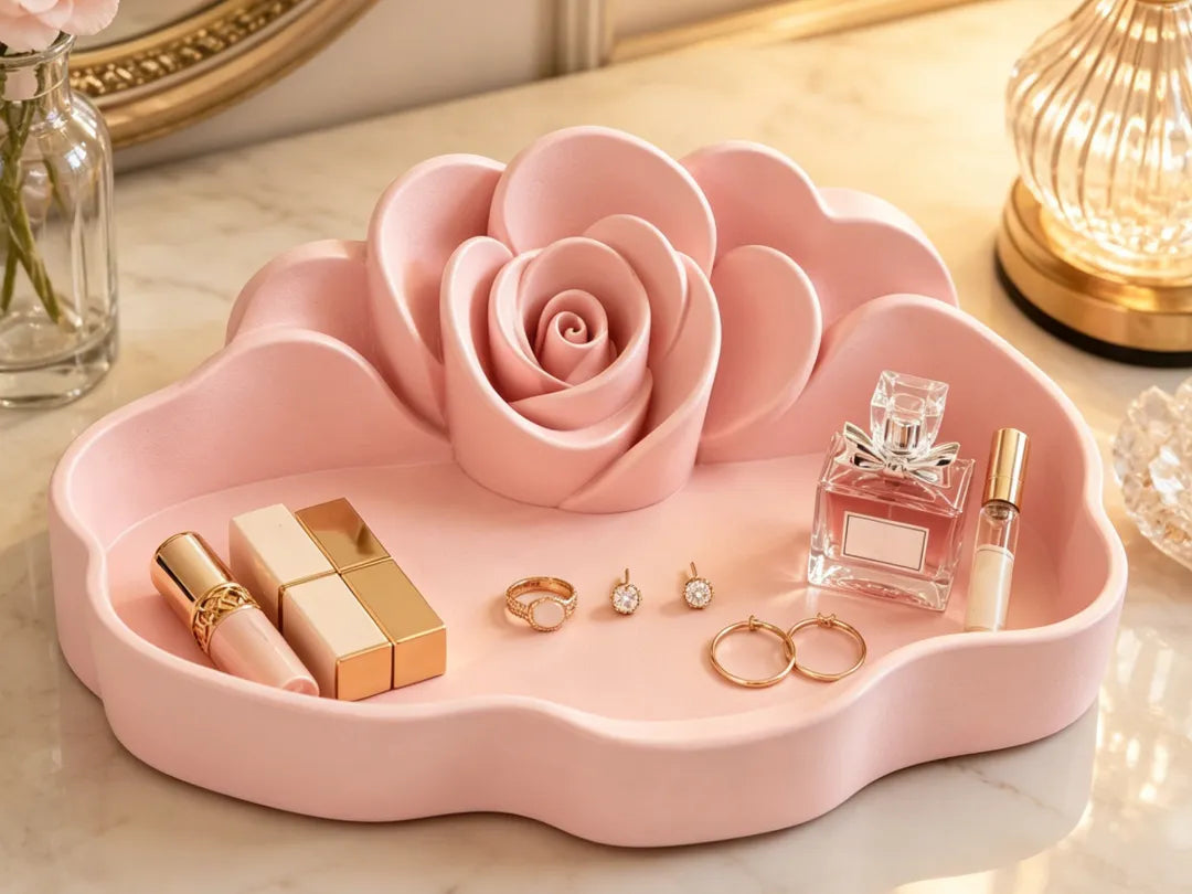 Tăviță Bijuterii „RoseTray” 3D