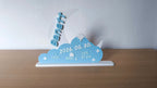 🌙 BabyMoon 3D | Statuetă Decorativă Personalizată cu Datele Nașterii