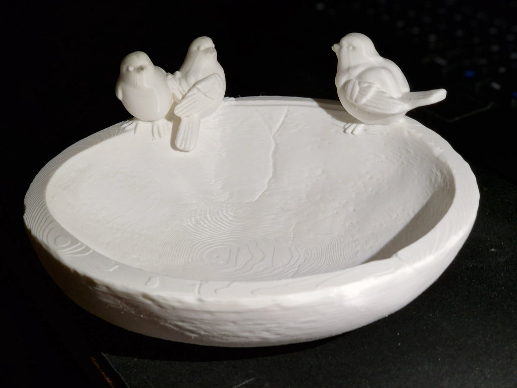 Băiță Decorativă pentru Păsări „BirdOasis” 3D
