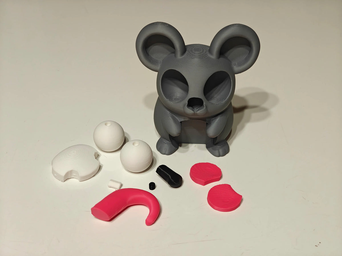 Figurină Șoricel Amuzant „GoofyMouse” 3D