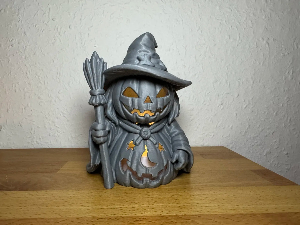 WitchKin | Veioză 3D Dovleac Vrăjitor