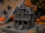 SpookyMansion | Dioramă 3D Căsuță Bântuită