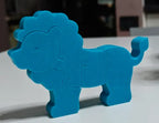 Puzzle 3D Interactiv Leu Stil Montessori „LionPuzzle”