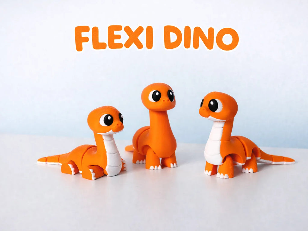 Jucărie Articulată Dinozaur Flexibil „FlexiDino” 3D