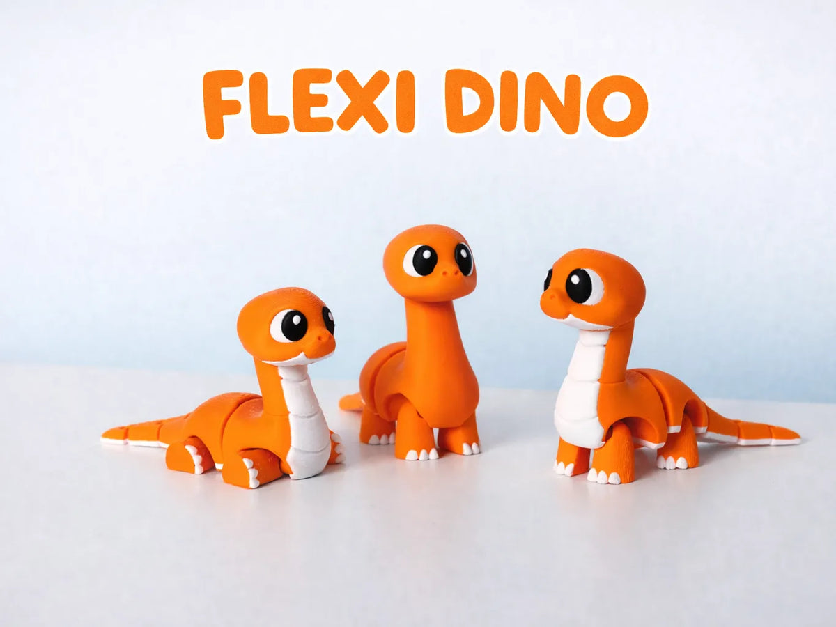 Jucărie Articulată Dinozaur Flexibil „FlexiDino” 3D