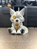 Figurină 3D Lup Voodoo / „Between Sweet and Disturbed”