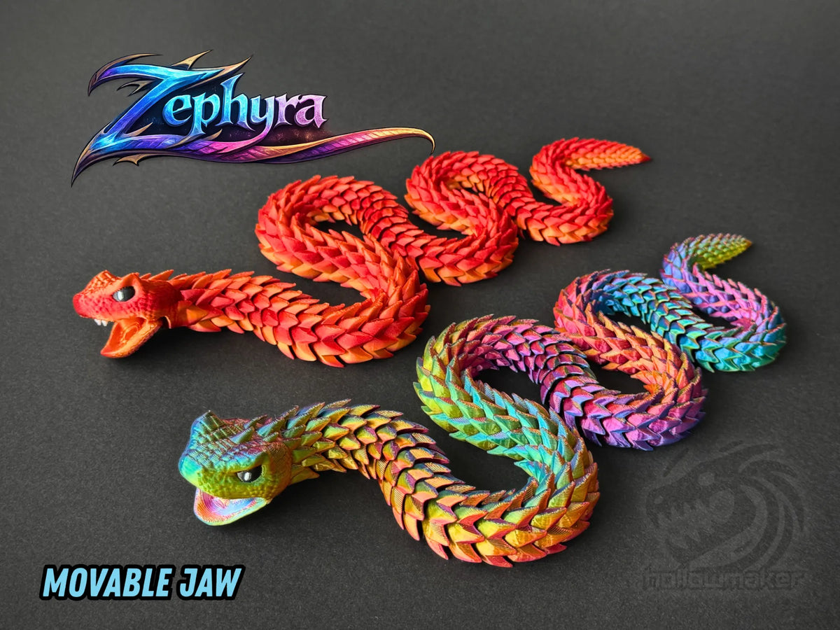 Figurină Flexi „Vipera Mistică” 3D