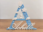 🧸 DreamInitial 3D | Literă Decorativă Personalizată pentru Copii