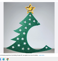 StarTree | Brad Decorativ cu Stea Aurie