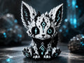Runefox | Figurină 3D Vulpe Mistică Runică