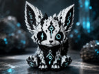 Runefox | Figurină 3D Vulpe Mistică Runică