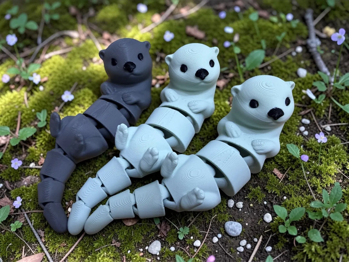 FlexiOtter | Vidră 3D Articulată Antistres