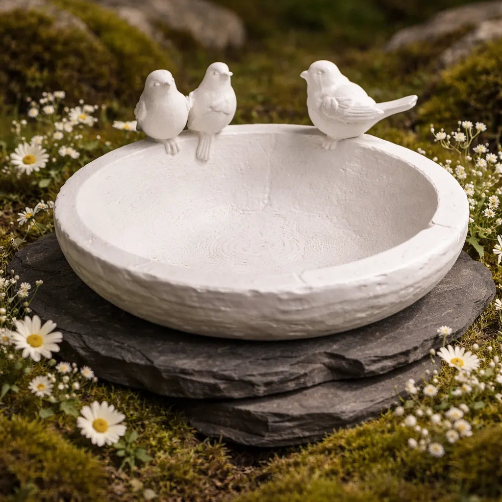 Băiță Decorativă pentru Păsări „BirdOasis” 3D