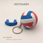 Breloc / Miniatură Minge de Volei „VolleyKeyring” 3D