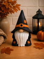 Figurină Decorativă Spiriduș Vrăjitor „HalloweenGnome” 3D