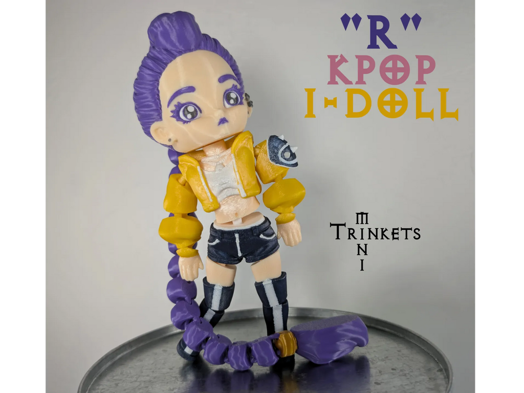 Figurină K-Pop Doll „K-PopIdol” 3D
