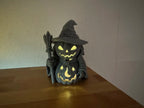 WitchKin | Veioză 3D Dovleac Vrăjitor