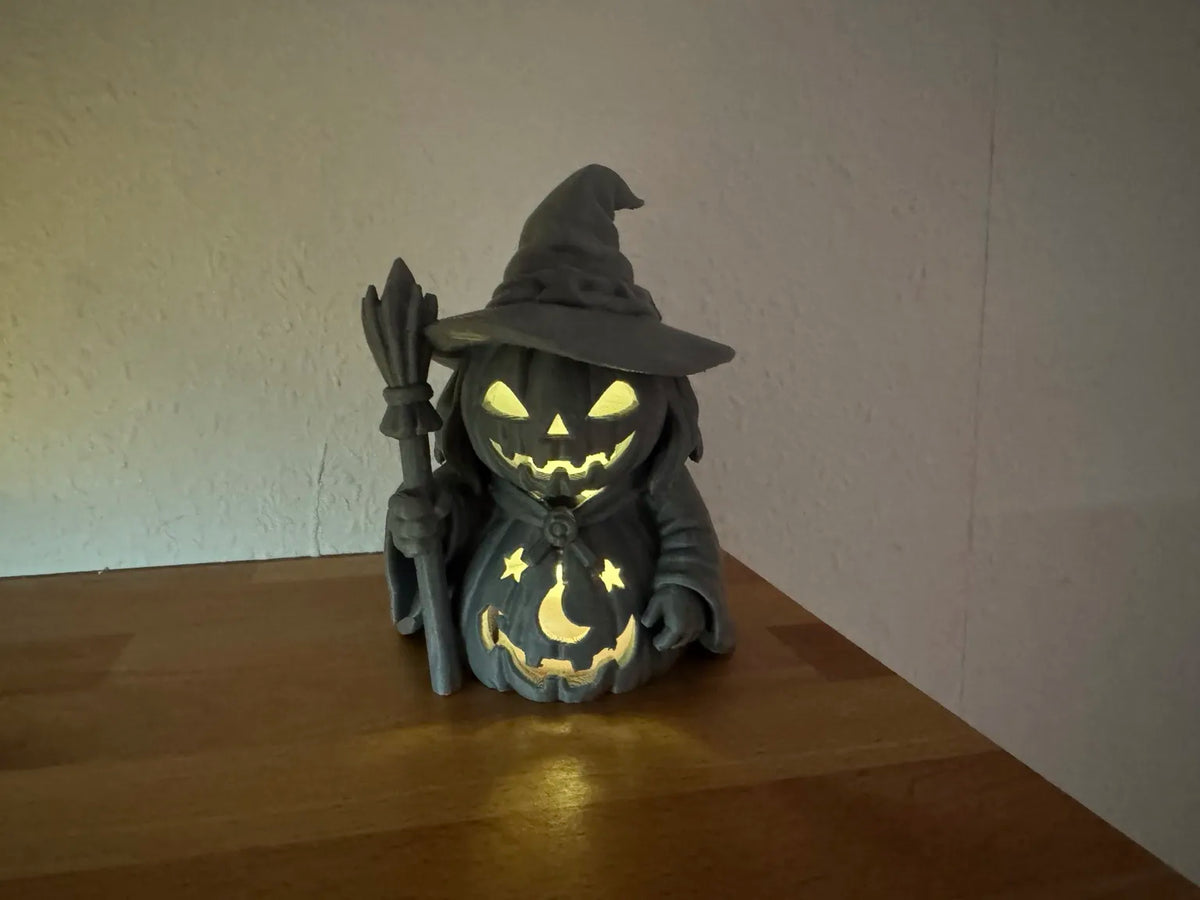 WitchKin | Veioză 3D Dovleac Vrăjitor