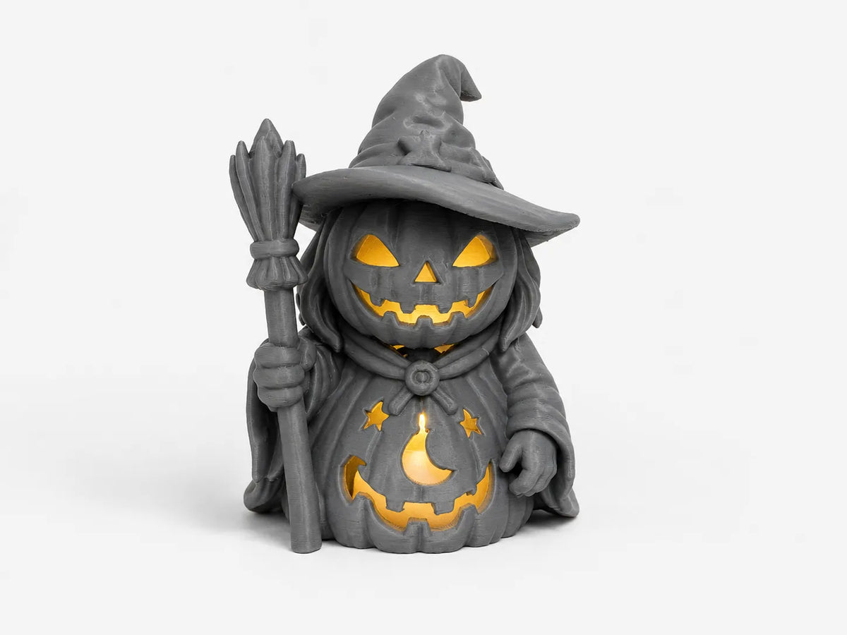 WitchKin | Veioză 3D Dovleac Vrăjitor
