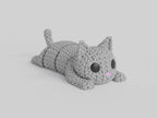KnitKitty | Pisicuță 3D Articulată "Knit"