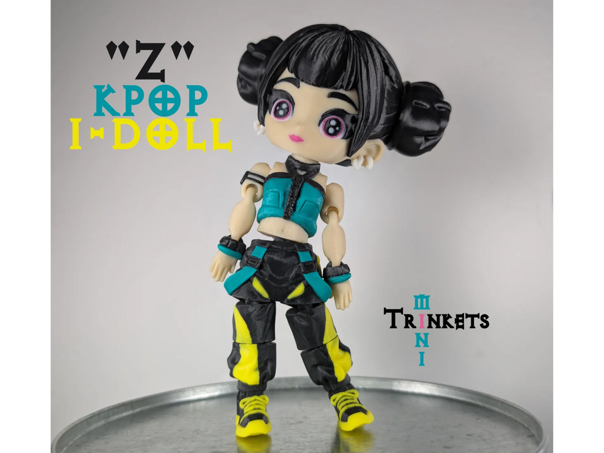 Figurină K-Pop Doll „Z-Star Idol” 3D