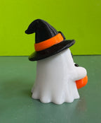 Figurină Decorativă Fantomiță cu Dovleac „SpookyGhost” 3D