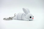 KnitBunny | Breloc 3D Iepuraș Articulat