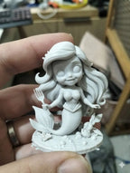 Set Figurine Micuța Mermaid „OceanSquad” 3D