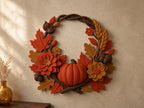 Coroniță Decorativă de Perete de Toamnă „AutumnWreath” 3D