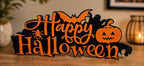 Plăcuță Decorativă de Birou / Perete „Happy Halloween Sign” 3D