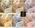 🧺 BabyBasket 3D | Coș Decorativ Personalizat pentru Botez și Bebeluși