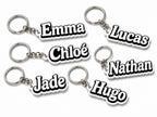 🏷️ NameKey 3D | Breloc Personalizat cu Nume în Relief
