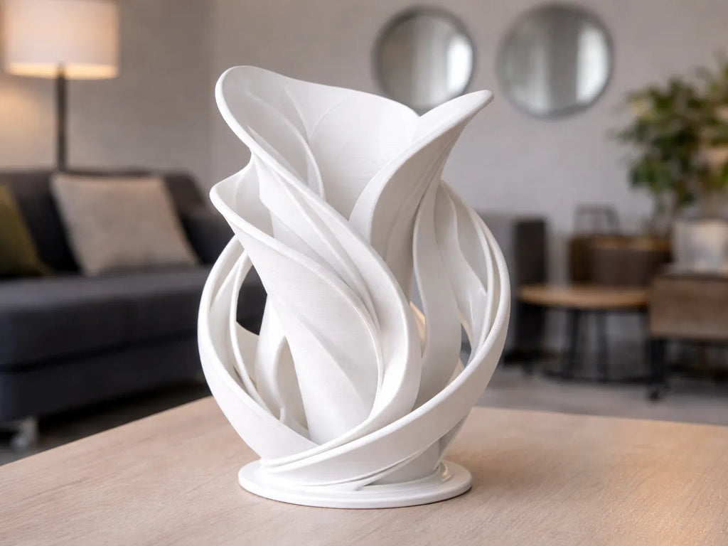 BloomTwist | Vază Sculpturală Modernă