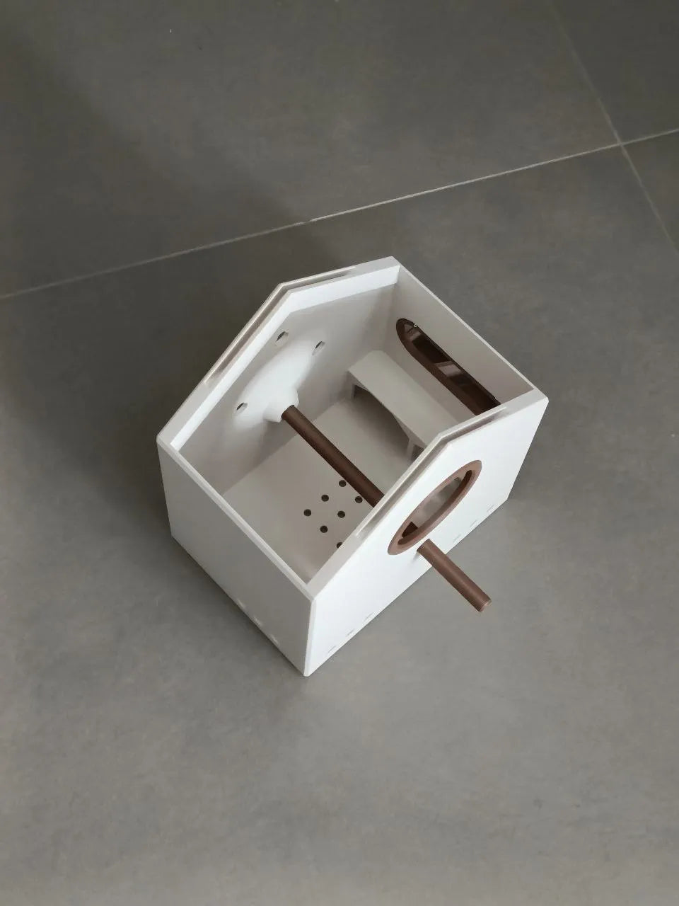 Căsuță & Hrănitoare Păsări „FeatherHome” 3D