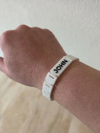 📿 NameBand 3D | Brățară Articulată Personalizată cu Nume