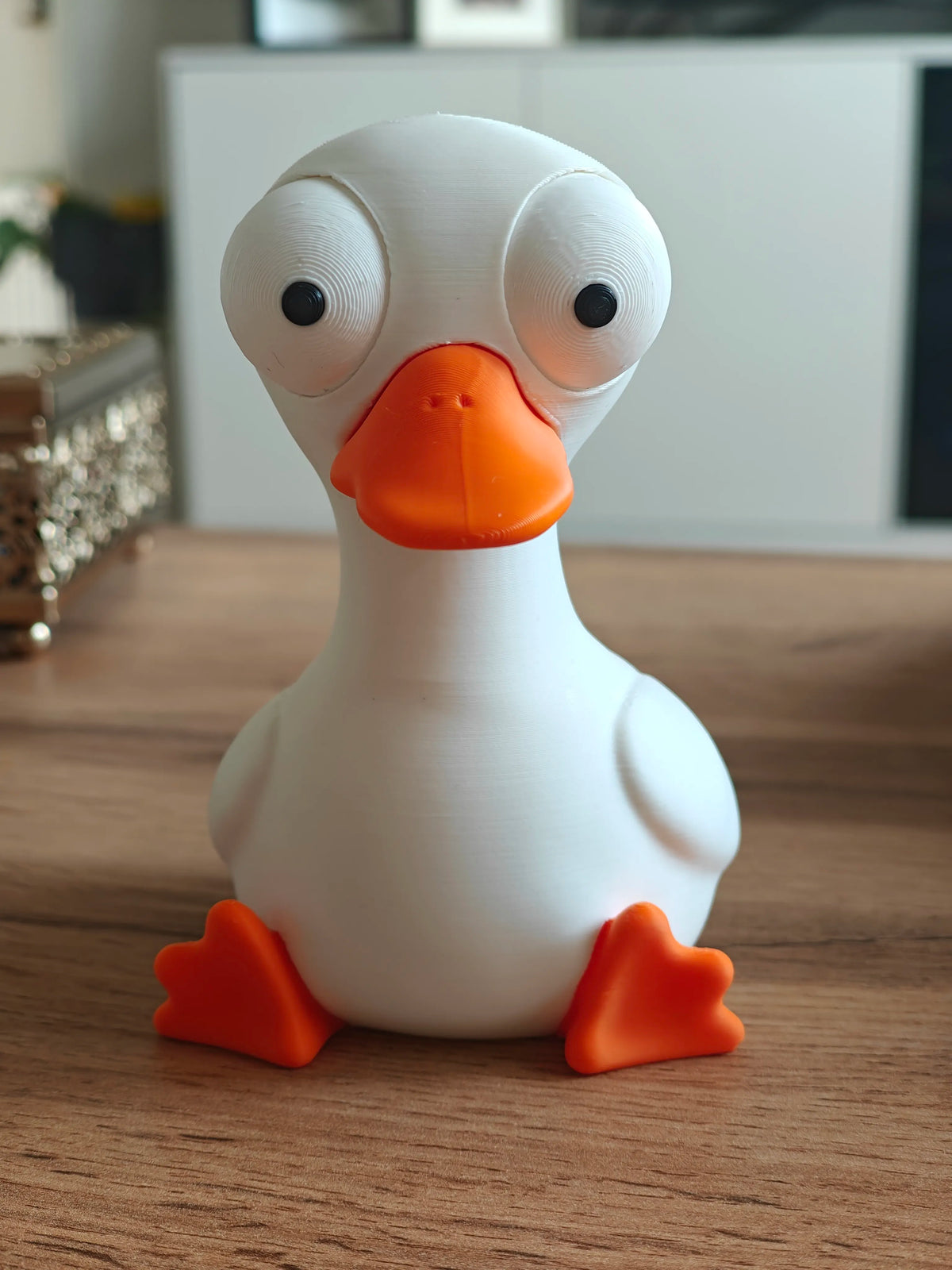 Figurină Gâscă Haioasă „GoofyGoose” 3D