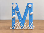 🧸 DreamInitial 3D | Literă Decorativă Personalizată pentru Copii