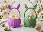 🐰 BunnyBasket 3D | Coșuleț Personalizat în Formă de Iepuraș