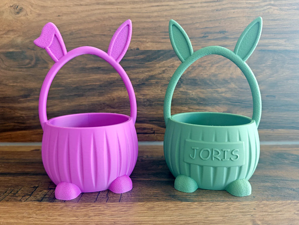 🐰 BunnyBasket 3D | Coșuleț Personalizat în Formă de Iepuraș