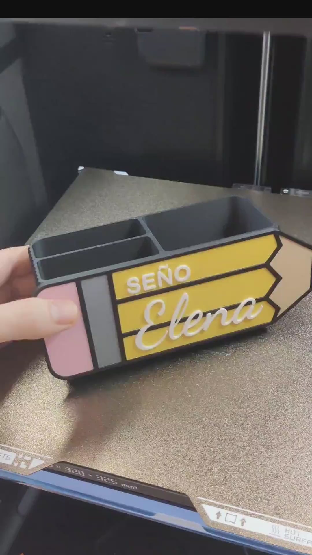✏️ PencilDesk 3D | Organizator de Birou în Formă de Creion